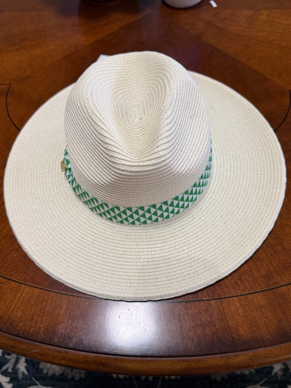 2026 Masters Tournament Women Dorfman Milano Straw Sun Hat!!๐ฅ๐ฅ๐ฅ - Picture 3 of 16